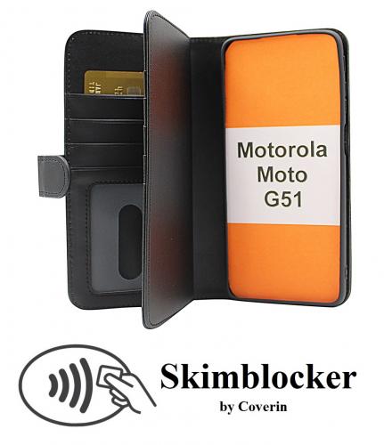 CoverinSkimblocker XL Wallet Motorola Moto G51