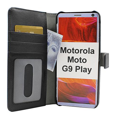 CoverinSkimblocker Magnet Fodral Motorola Moto G9 Play