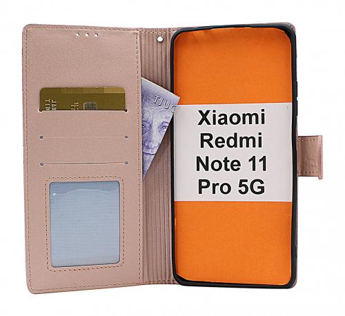 billigamobilskydd.seFlower Standcase Wallet Xiaomi Redmi Note 11 Pro 5G