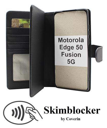 CoverinSkimblocker Motorola Edge 50 Fusion 5G XL Plnboksfodral