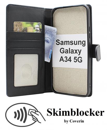 CoverinSkimblocker Plnboksfodral Samsung Galaxy A34 5G