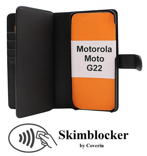 CoverinSkimblocker XL Magnet Fodral Motorola Moto G22