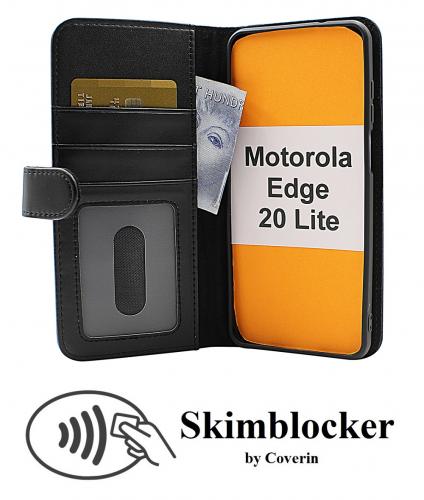 CoverinSkimblocker Plnboksfodral Motorola Edge 20 Lite