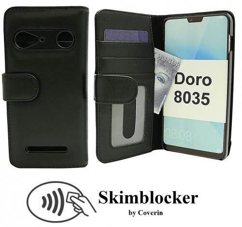 CoverinSkimblocker Plnboksfodral Doro 8035