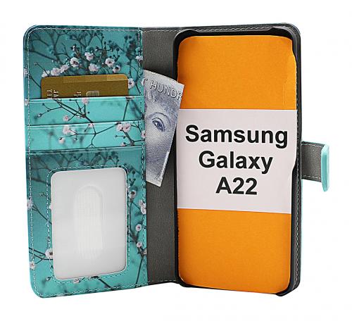 CoverinSkimblocker Magnet Designwallet Samsung Galaxy A22 (SM-A225F/DS)