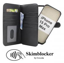 CoverInSkimblocker XL Magnet Fodral iPhone 15 Pro Max