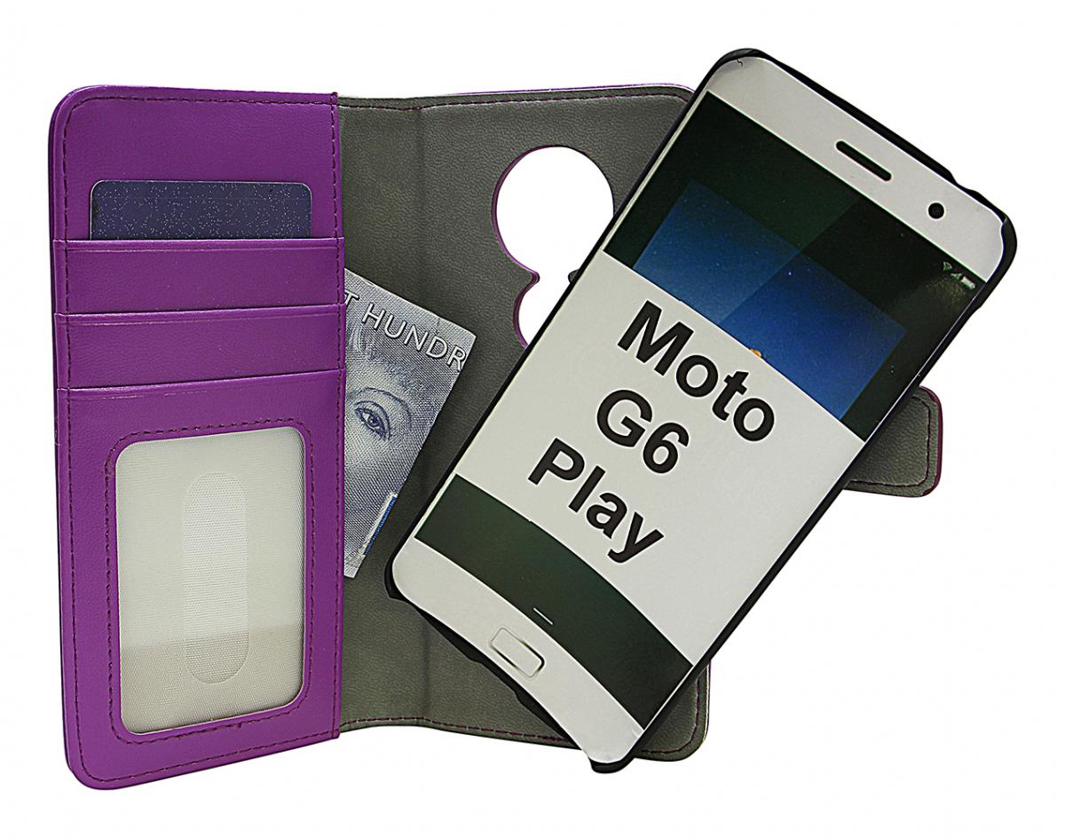CoverInSkimblocker Magnet Fodral Motorola Moto G6 Play