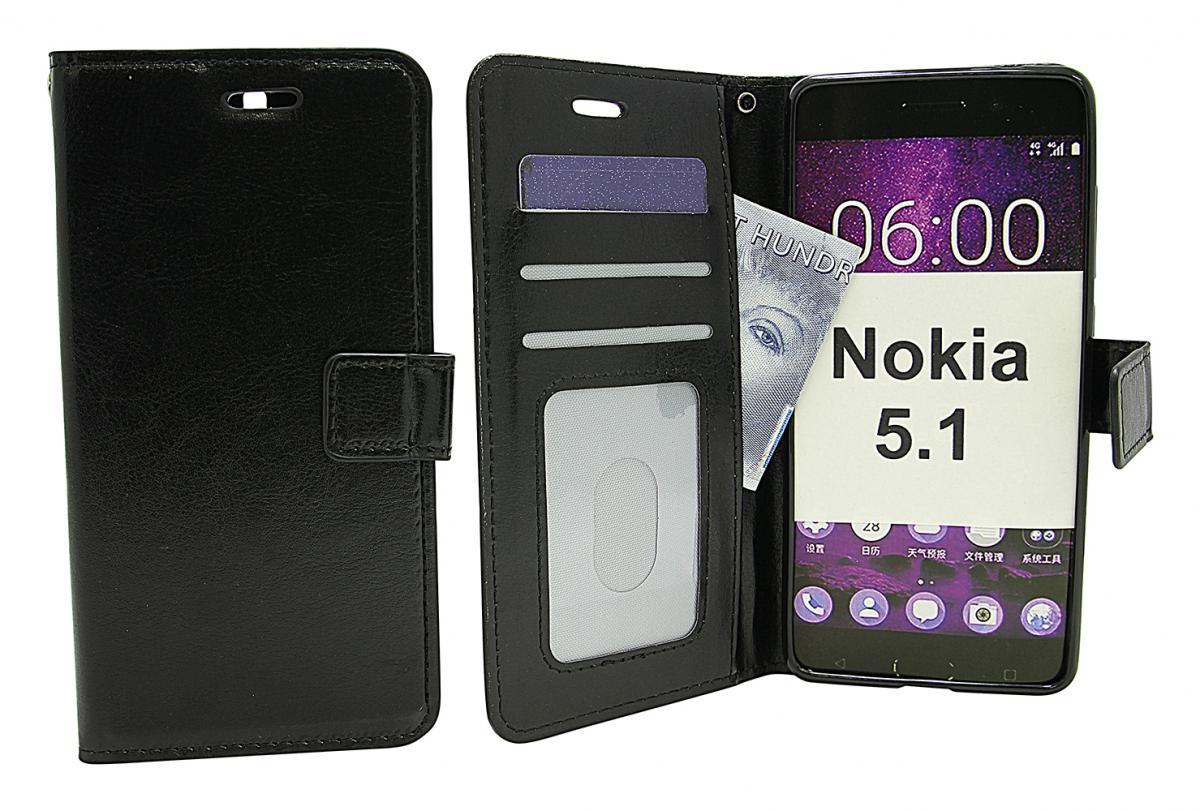 billigamobilskydd.seCrazy Horse Wallet Nokia 5.1