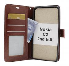 billigamobilskydd.seCrazy Horse Wallet Nokia C2 2nd Edition