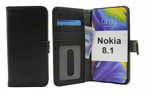 CoverinSkimblocker Magnet Fodral Nokia 8.1