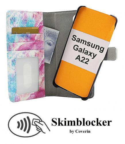 CoverinSkimblocker Magnet Designwallet Samsung Galaxy A22 (SM-A225F/DS)