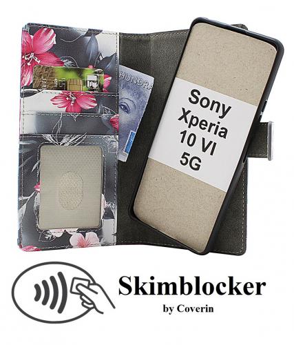 CoverinSkimblocker Sony Xperia 10 VI 5G Magnet Plnboksfodral Design