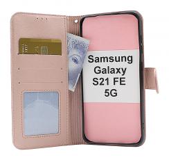 billigamobilskydd.seFlower Standcase Wallet Samsung Galaxy S21 FE 5G (SM-G990B)