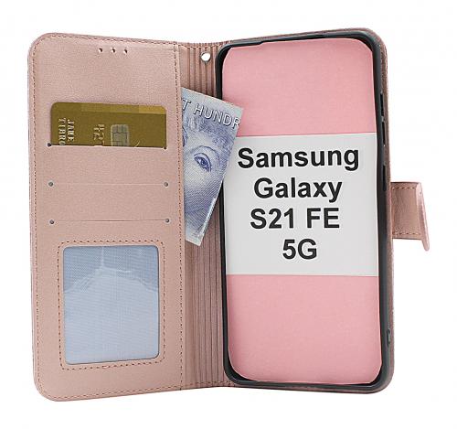 billigamobilskydd.seFlower Standcase Wallet Samsung Galaxy S21 FE 5G (SM-G990B)