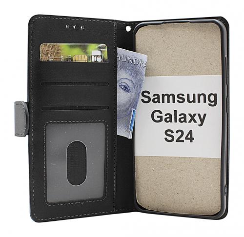 billigamobilskydd.seZipper Standcase Wallet Samsung Galaxy S24 5G (SM-S921B/DS)