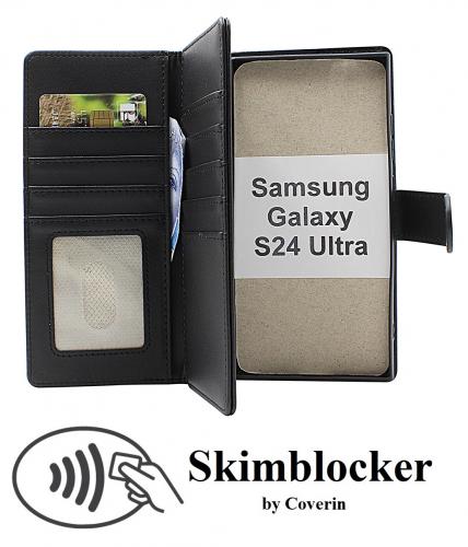 CoverinSkimblocker Samsung Galaxy S24 Ultra 5G XL Plnboksfodral