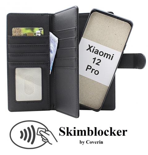 CoverinSkimblocker Xiaomi 12 Pro XL Magnet Plnboksfodral