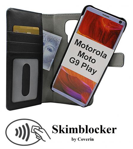 Skimblocker Magnet Fodral Motorola Moto G9 Play