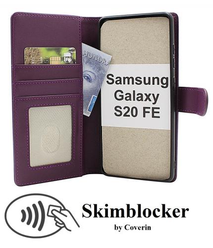 CoverinSkimblocker Samsung Galaxy S20 FE 5G Magnet Plnboksfodral