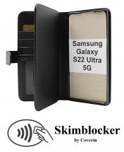 CoverInSkimblocker XL Wallet Samsung Galaxy S22 Ultra 5G