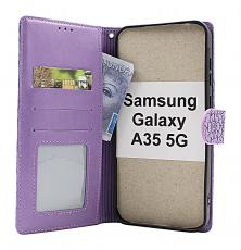 billigamobilskydd.seFlower Standcase Wallet Samsung Galaxy A35 5G