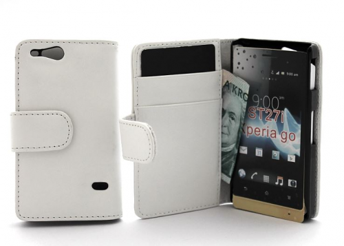 CoverinPlnboksfodral Sony Xperia Go ST27i