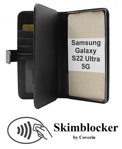 CoverInSkimblocker XL Wallet Samsung Galaxy S22 Ultra 5G