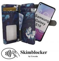 CoverInSkimblocker XL Magnet Designwallet Samsung Galaxy S10 (G973F)