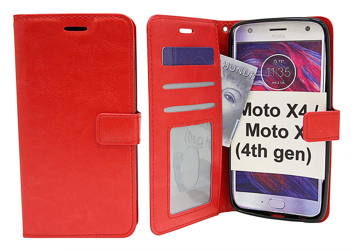 billigamobilskydd.seCrazy Horse Wallet Moto X4 / Moto X (4th gen)