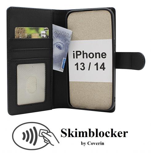 CoverinSkimblocker iPhone 13 / 14 Magnet Plnboksfodral