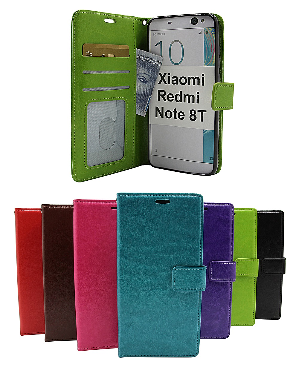 Crazy Horse Wallet Xiaomi Redmi Note