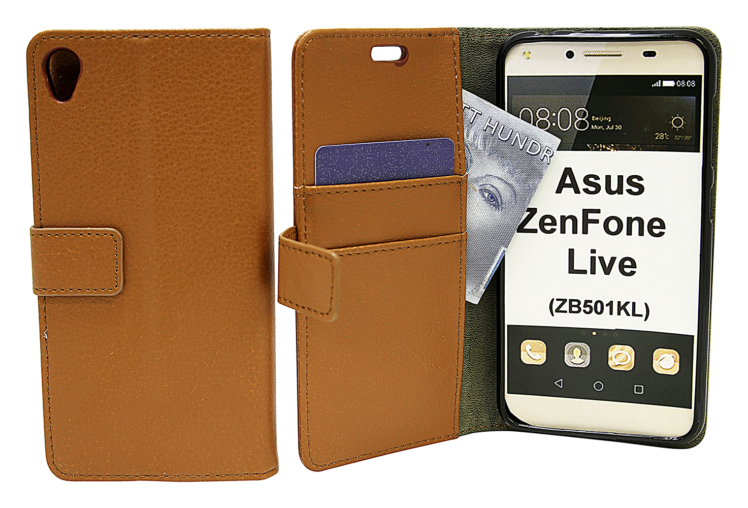 Standcase Wallet Asus ZenFone Live (ZB501KL)