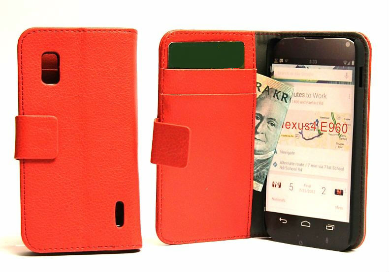 Plånboksfodral LG Google Nexus 4