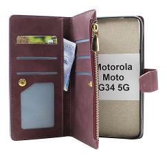 XL Standcase Lyxfodral Motorola Moto G34 5G