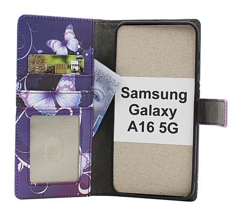 CoverinSkimblocker Samsung Galaxy A16 / A16 5G Magnet Plånboksfodral Design