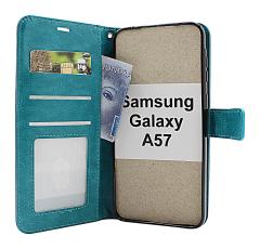 Crazy Horse Samsung Galaxy A57 5G Pl&aring;nboksfodral