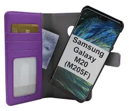 Skimblocker Magnet Fodral Samsung Galaxy M20 (M205F)