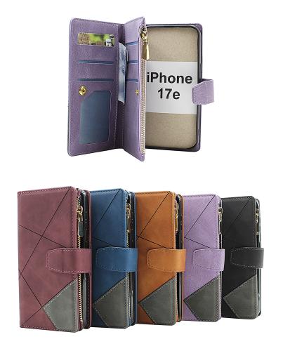 XL iPhone 17e Lyx Plånboksfodral
