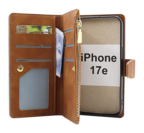XL iPhone 17e Lyx Plånboksfodral