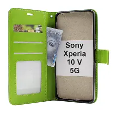 Crazy Horse Wallet Sony Xperia 10 V 5G