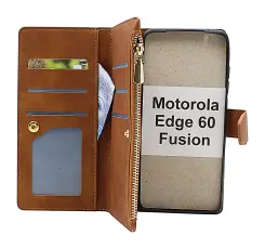 XL Motorola Edge 60 / 60 Fusion Lyx Pl&aring;nboksfodral