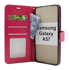 Crazy Horse Samsung Galaxy A57 5G Pl&aring;nboksfodral