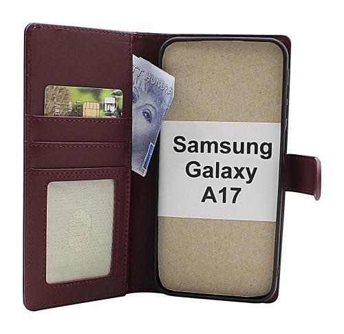 Skimblocker Samsung Galaxy A17 Magnet Plånboksfodral