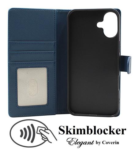 Skimblocker iPhone 16 Plus Plånboksfodral