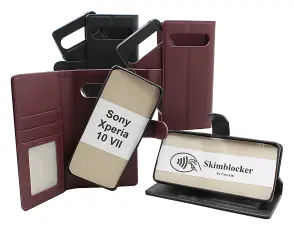 Skimblocker Sony Xperia 10 VII Magnet Plånboksfodral