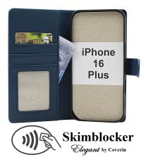 Skimblocker iPhone 16 Plus Pl&aring;nboksfodral