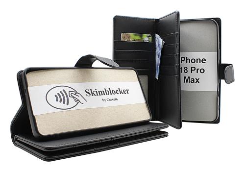 Skimblocker iPhone 18 Pro Max XL Plånboksfodral