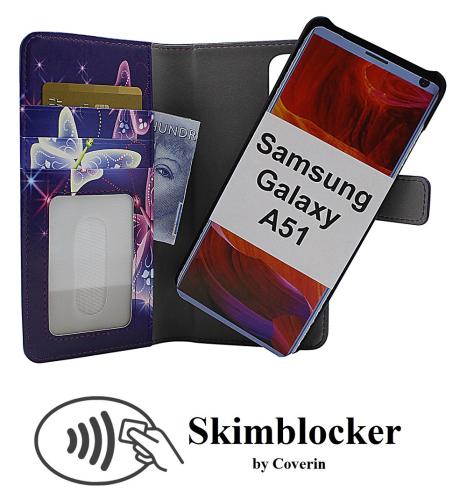 CoverinSkimblocker Magnet Designwallet Samsung Galaxy A51 (A515F/DS)