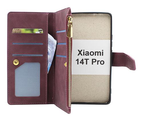 billigamobilskydd.seXL Xiaomi 14T Pro Lyx Plånboksfodral