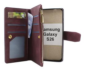 XL Samsung Galaxy S26 Lyx Pl&aring;nboksfodral